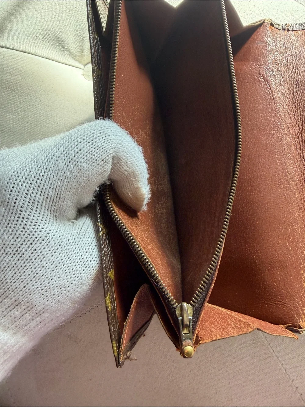 Authentic Louis Vuitton Monogram Long Wallet